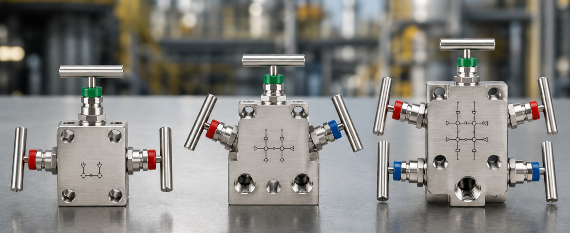 2-Way vs 3-Way vs 5-Way Manifold Valves: Which One Should You Choose?